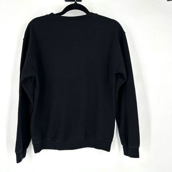 Gildan Women's Hamilton Fleece Long Sleeve Pull Over Sweatshirt Black Size Small - Picture 2 of 8